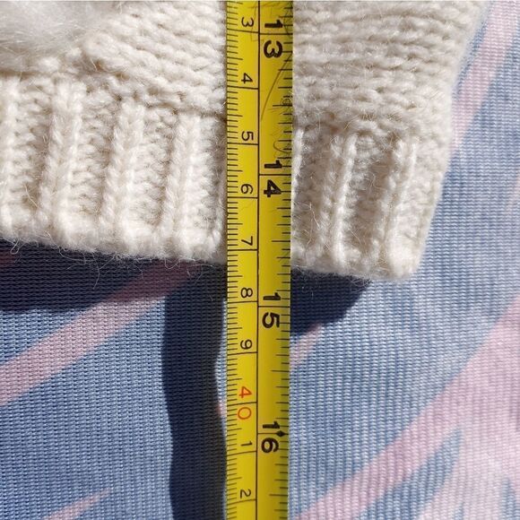 H&M Sleeveless M Knitted Faux Fur Open Women's Cardigan.Condition: good - Picture 3 of 7